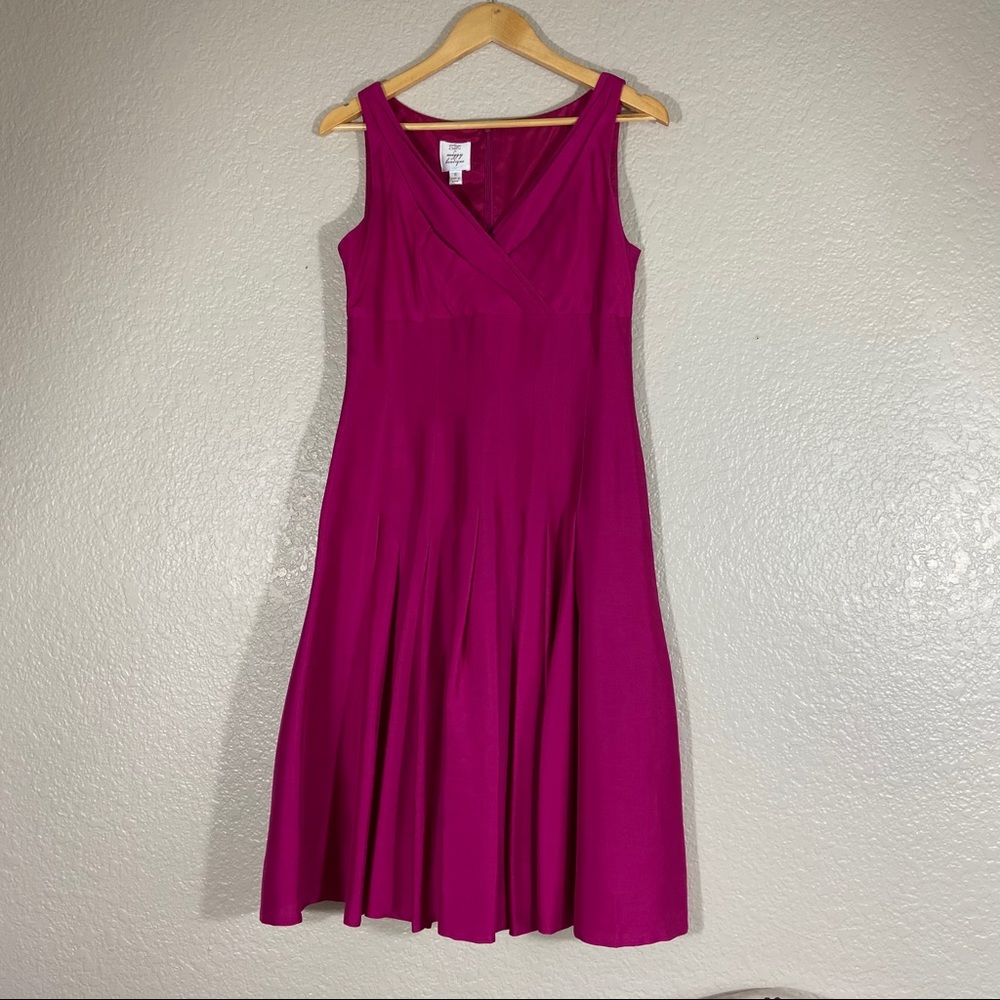 Suzy Chin for Maggy Boutique 100% silk dress 6